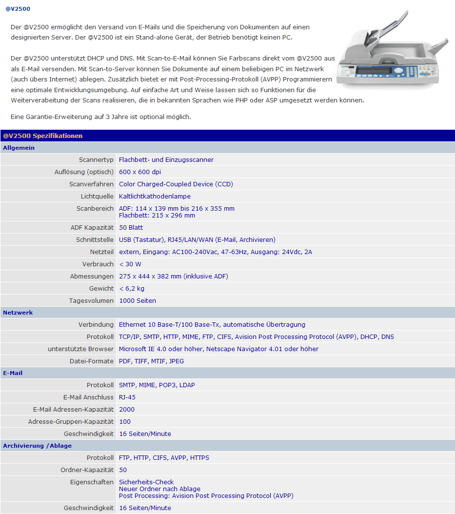 Multifunktions-Scanner